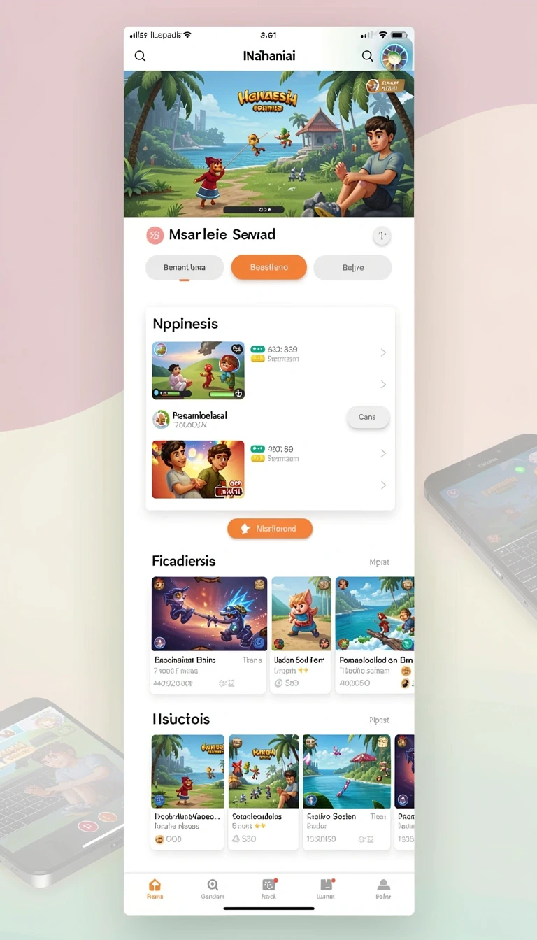 Beragam pilihan permainan menarik dalam aplikasi Panduan Instalasi Aplikasi 9939 di Android.