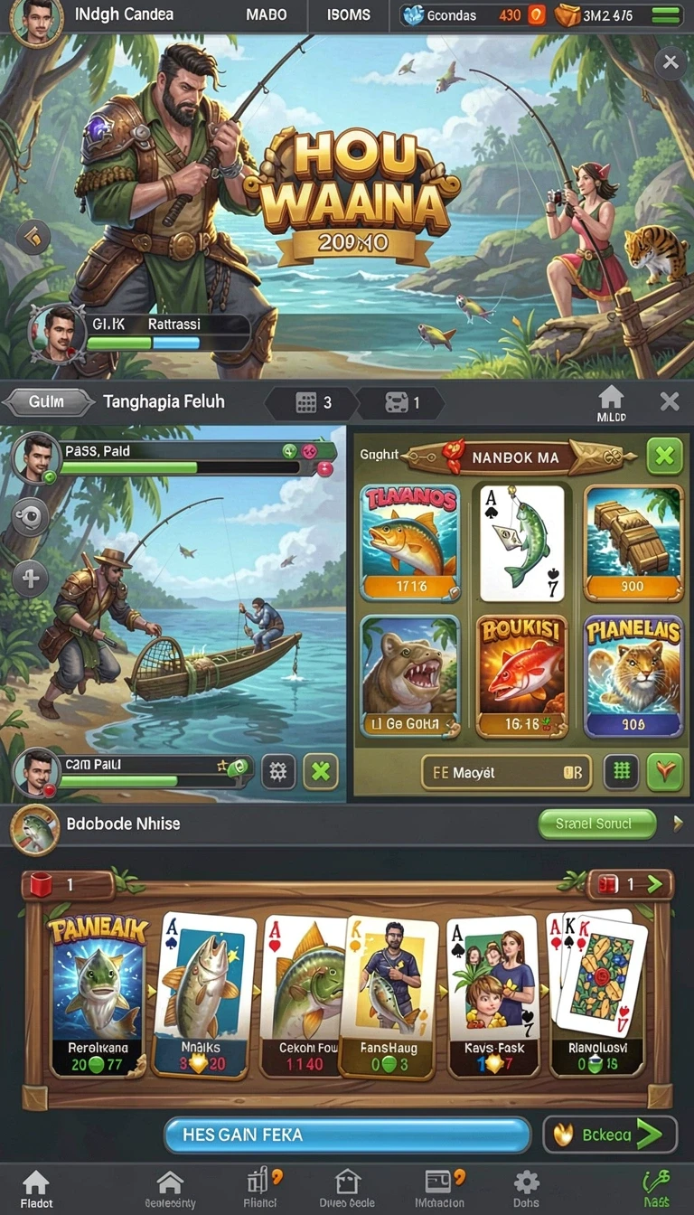 Beragam pilihan permainan menarik dalam aplikasi ajaib88 App APK Terbaru.