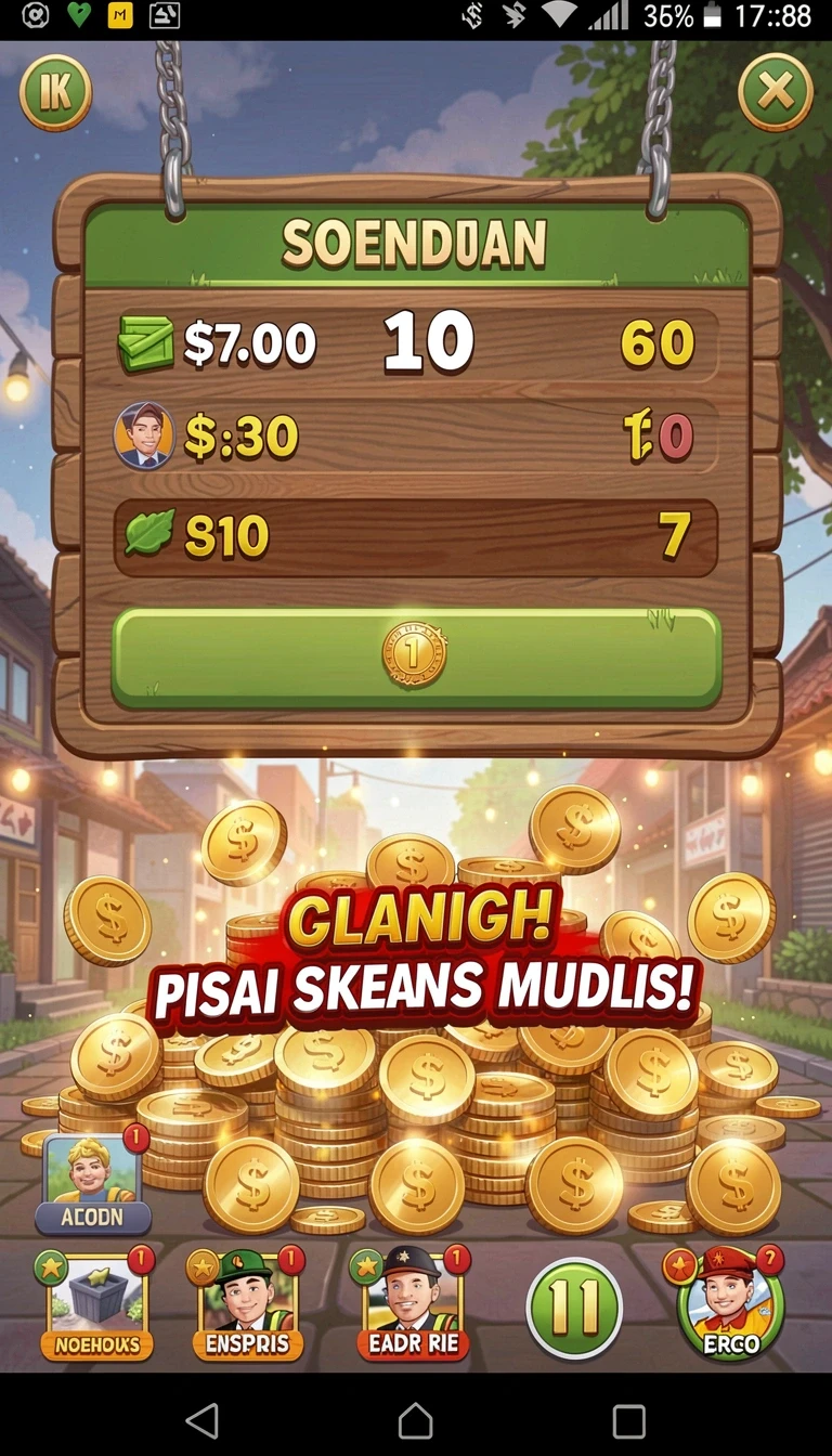 Beragam pilihan permainan menarik dalam aplikasi panen77 APK Full Version untuk Android.