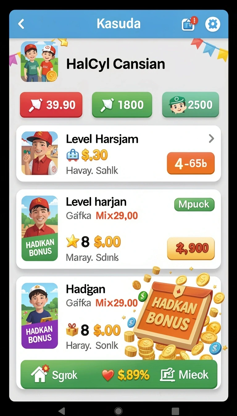 Beragam pilihan permainan menarik dalam aplikasi nv77 APK: Fitur, Ukuran, dan Link Download.