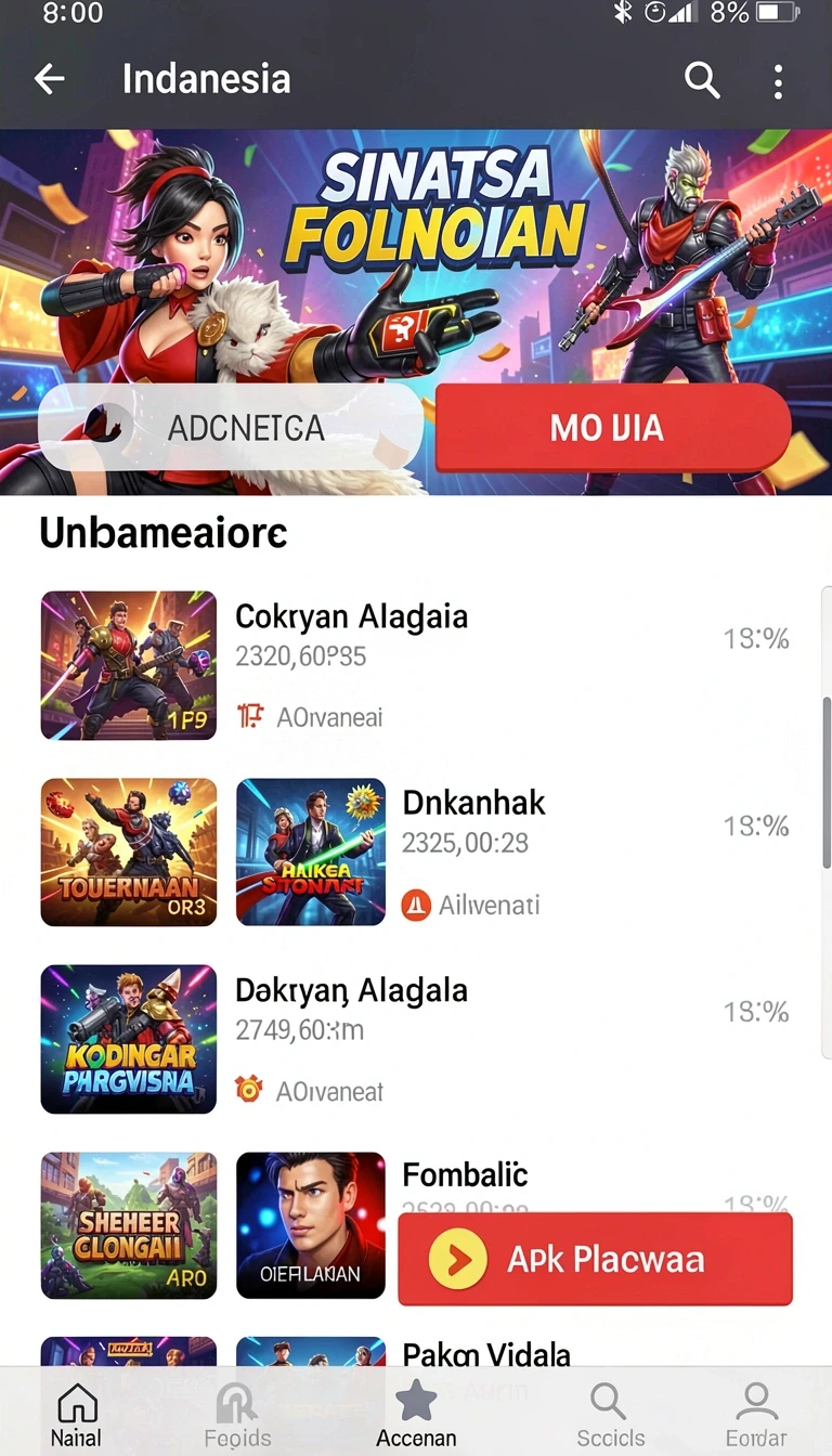 Beragam pilihan permainan menarik dalam aplikasi ht9 Terbaru: Review Aplikasi dan Link Unduh.